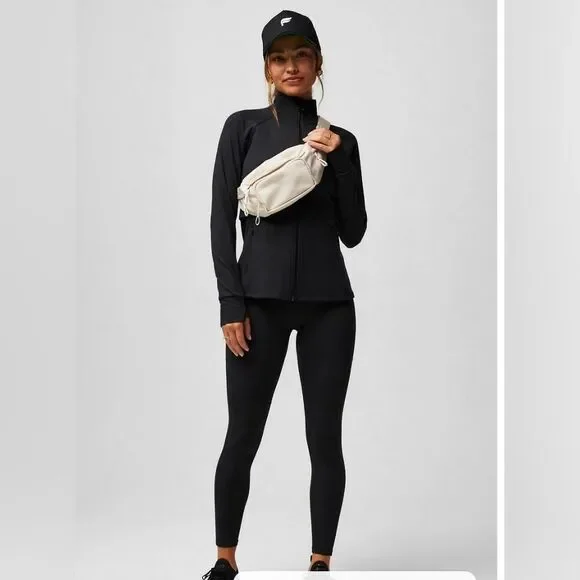 Fabletics Anywhere Motion365+ High-Waisted Utility Legging Black NWT in pkg - Picture 6 of 9